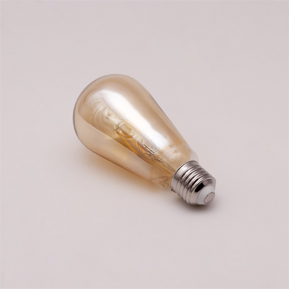 Iris filament LED fényforrás (E27 foglalat, 540 lm, 6W, meleg fehér) #2