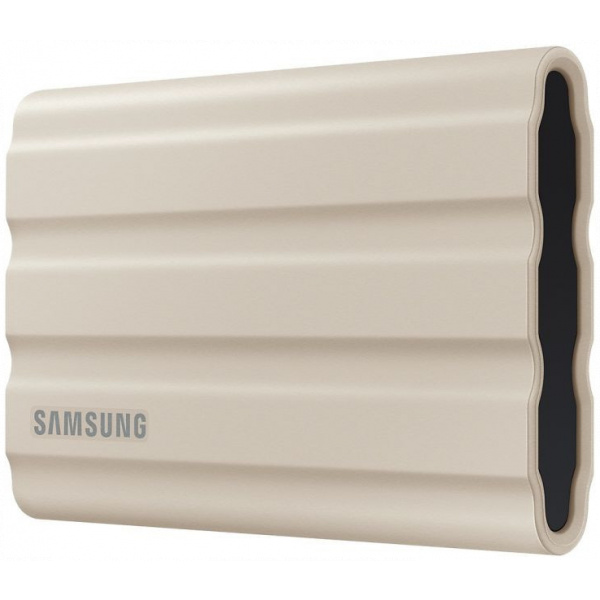 2TB Samsung T7 Shield hordozható SSD USB 3.2 (bézs) #2