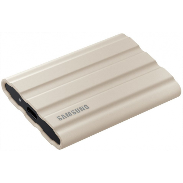 2TB Samsung T7 Shield hordozható SSD USB 3.2 (bézs) #4