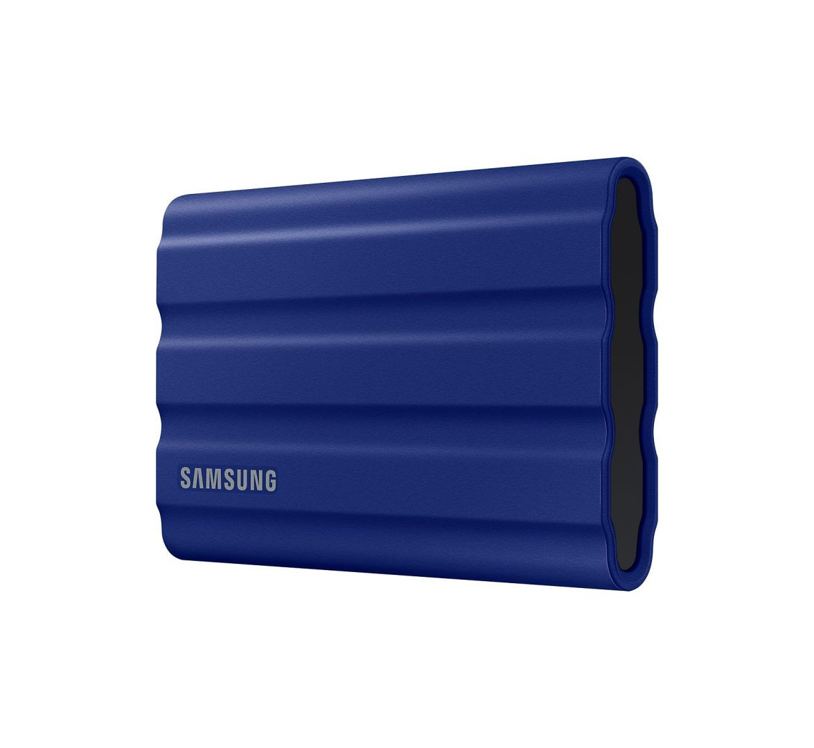 2TB Samsung T7 Shield hordozható SSD USB 3.2 (kék) #2