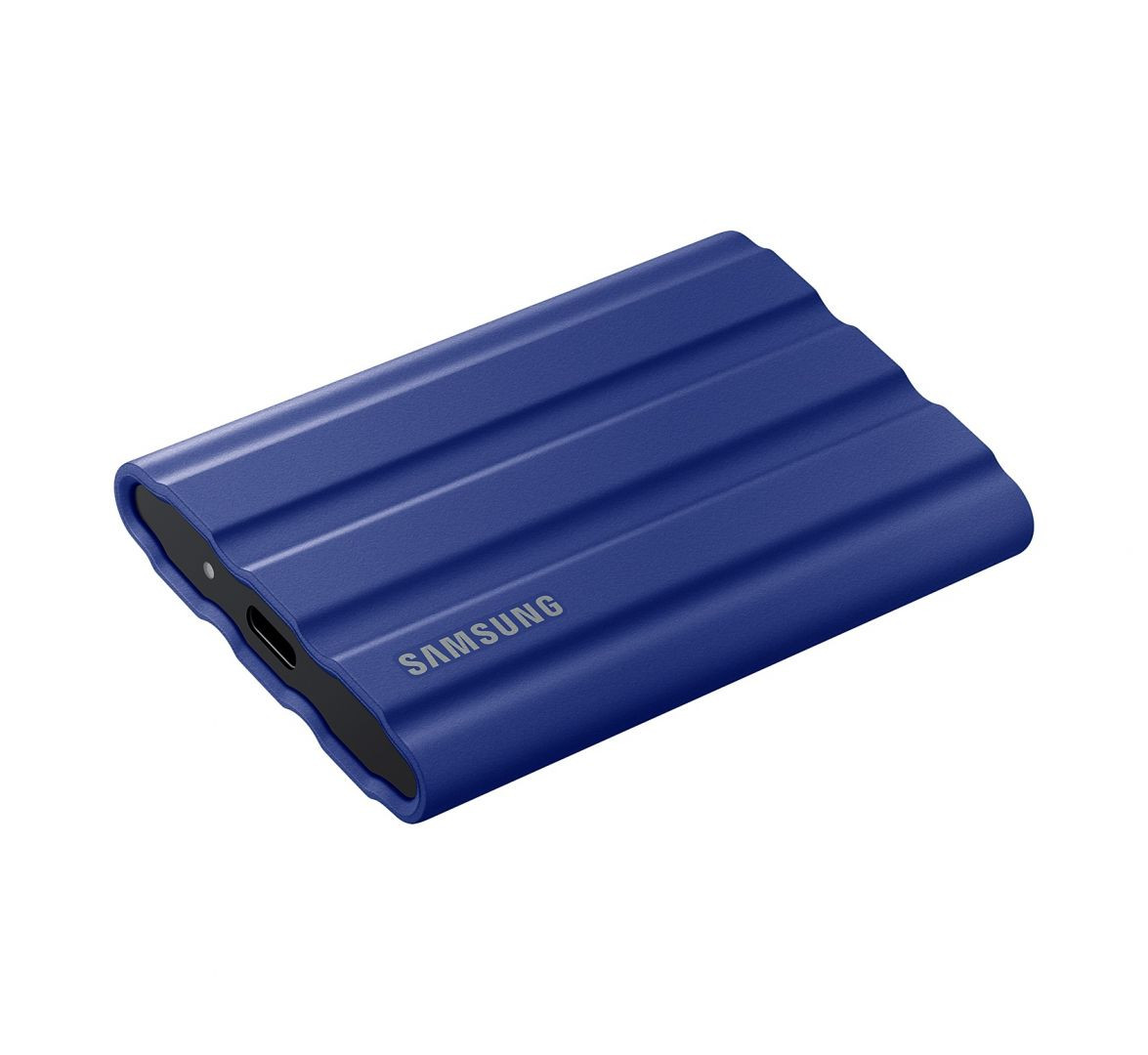 2TB Samsung T7 Shield hordozható SSD USB 3.2 (kék) #4
