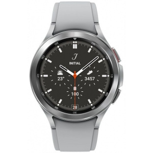 Samsung Galaxy Watch 4 Classic okosóra 46mm, eSIM (ezüst) #2