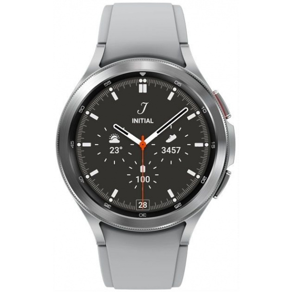 Samsung Galaxy Watch 4 Classic okosóra 46mm, eSIM (ezüst) #2