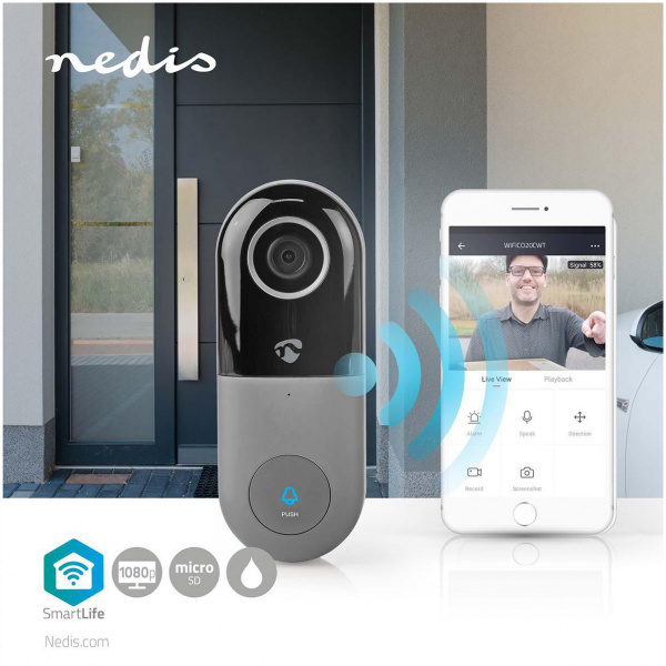 Nedis SmartLife Full HD 1080p Videó kaputelefon #2