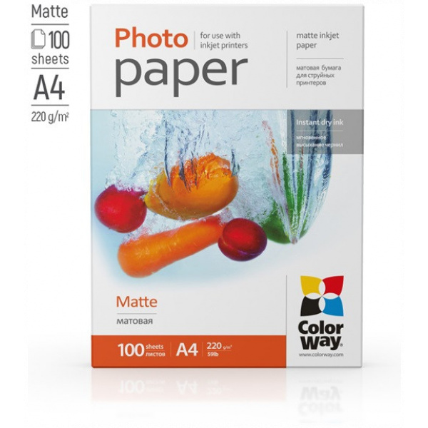 Colorway foto papír A4 100 lap, matt (220gr) #2