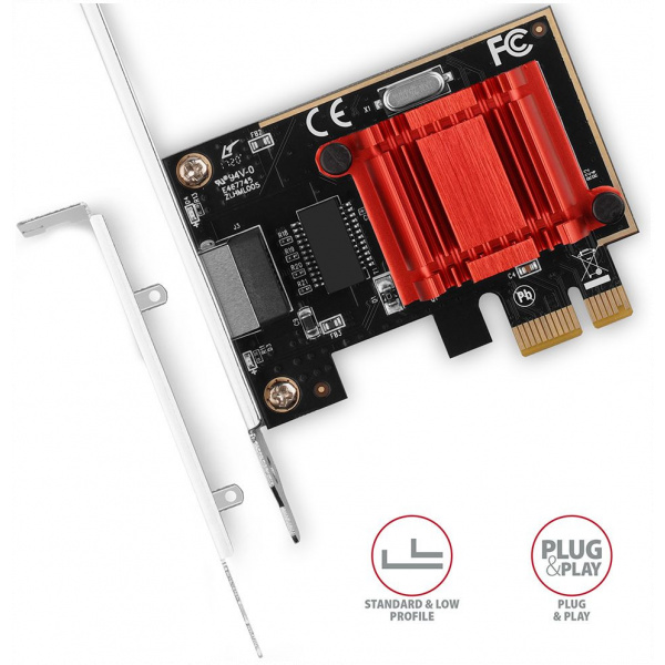 Axagon PCEE-GIX Gigabit PCI-Express (x1) hálókártya #3