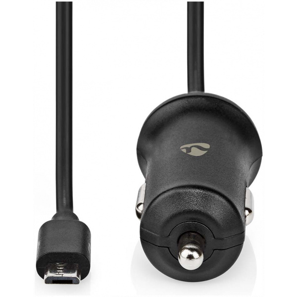 USB Car charger (autós töltő) 1m kábellel, micro USB csatlakozóval - Nedis #3
