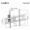 Nedis VESA dönthető, forgatható fali konzol (max. 35 kg, 70
