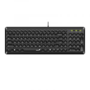 Genius Slimstar Q200 billentyű fekete (USB) #2