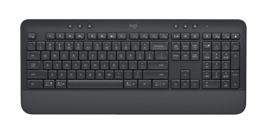 Logitech MK650 Signature Vezeték nélküli billentyű szett (szürke) #5