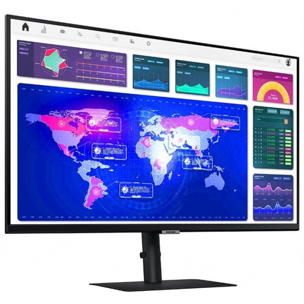 31,5" Samsung S32A60PUUU QHD monitor USB type-C-vel (VA LED) #2