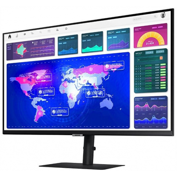 31,5" Samsung S32A60PUUU QHD monitor USB type-C-vel (VA LED) #3