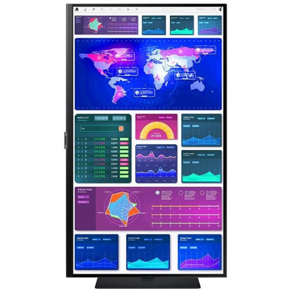 31,5" Samsung S32A60PUUU QHD monitor USB type-C-vel (VA LED) #8