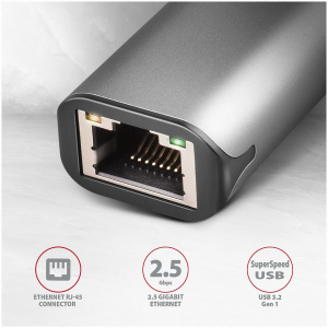 Axagon 2,5 Gbit USB3.2 - UTP adapter NEW #2