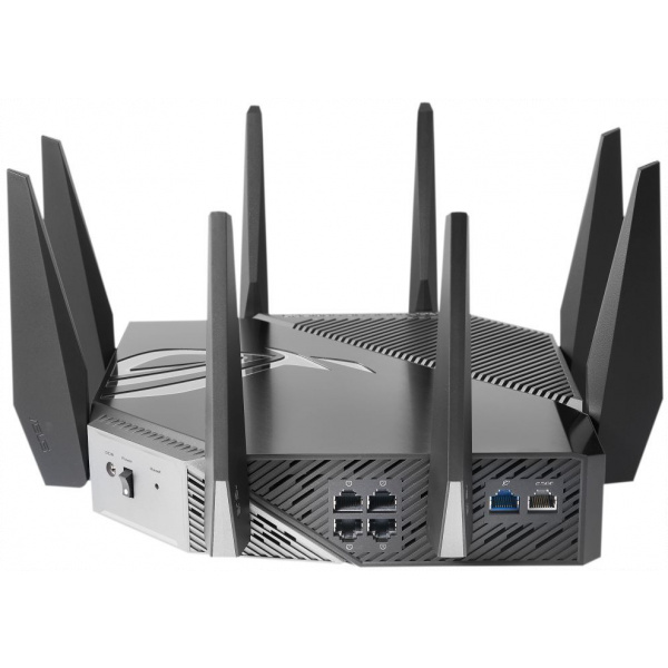 Asus ROG Rapture GT-AXE11000 3 sávos WiFi 6E gamer router 2,5G WAN/LAN porttal #2