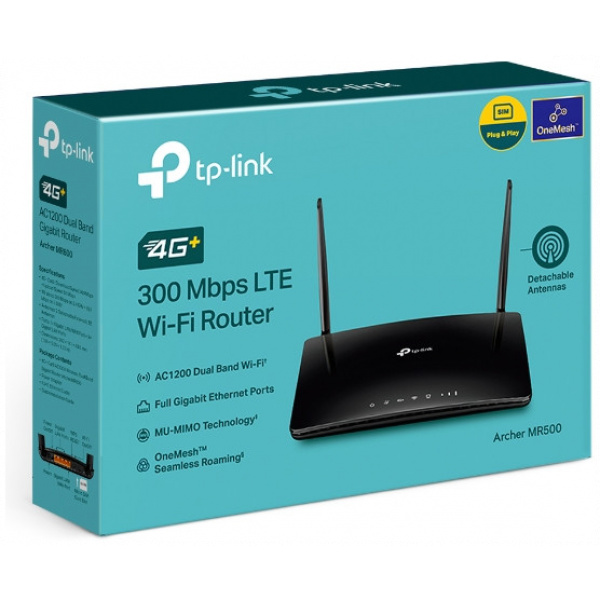 TP-Link AC1200 vezeték nélküli dual band Gigabit 4G+ Cat6 Router (Archer MR500) #5