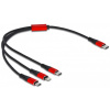 Delock USB 3-in-1 kábel szett (USB-C>Lightning™, Micro USB, USB Type-C™) 30cm #2