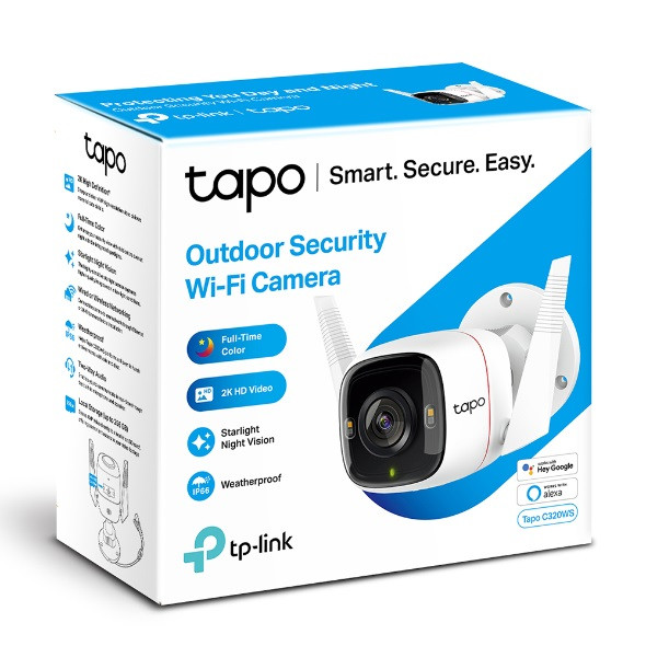 TP-Link TAPO C320WS Kültéri biztonsági Wi-Fi kamera AKCIÓS #4