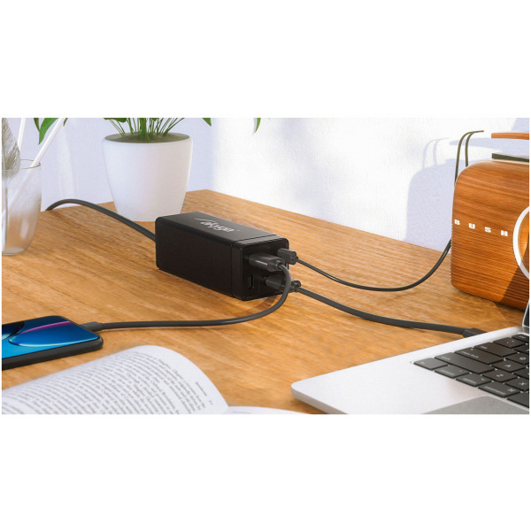 Akyga 2x USB-A + 2x USB-C gyorstöltő Quick Charge 4+ funkcióval (220V), max 65W #4