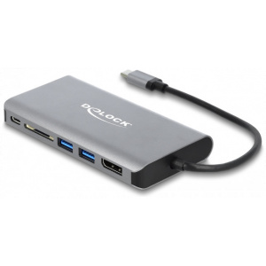 Delock USB Type-C™ dokkolóállomás HDMI 4K / DP / USB 3.2 / SD / LAN / PD 3.0 #2