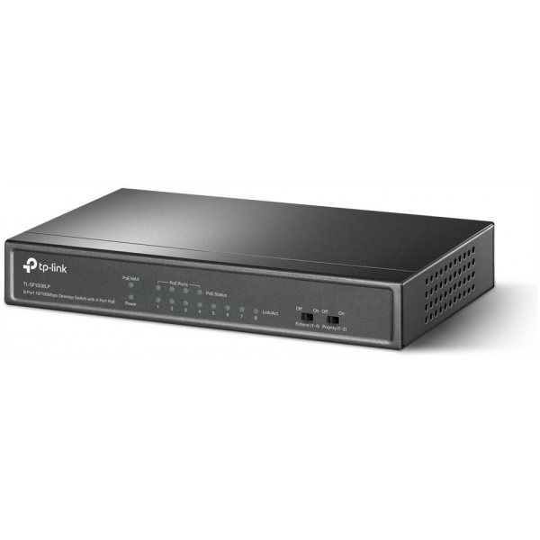 TP-Link TL-SF1008LP 8-port PoE switch 4 PoE porttal #2