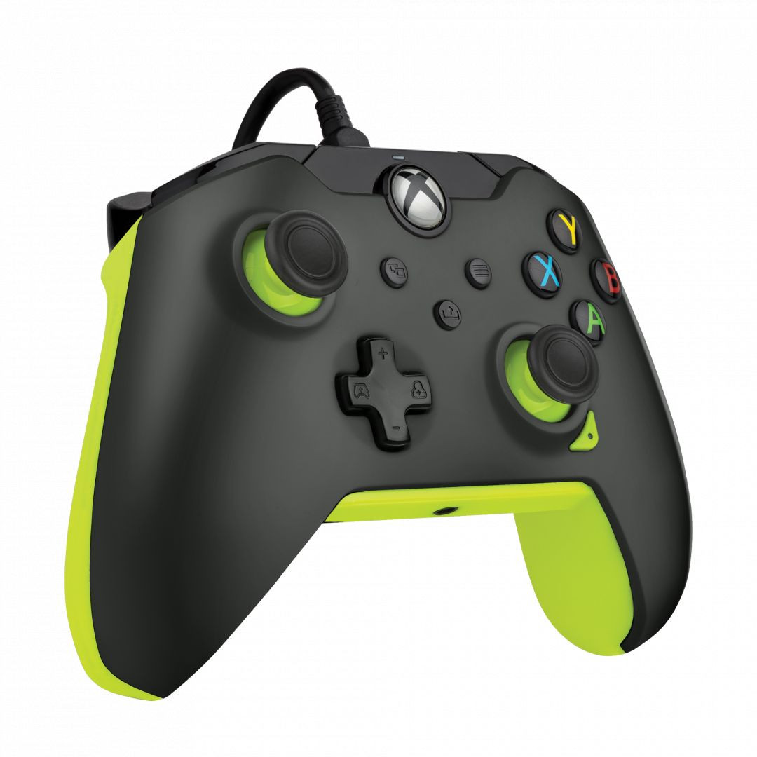 PDP Xbox vezetékes kontroller Series X|S/Xbox One/PC-hez (Electric Black) #2