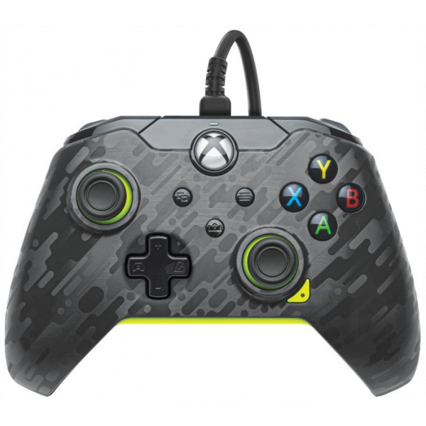 PDP Xbox vezetékes kontroller Series X|S/Xbox One/PC-hez (Electric Carbon) #2