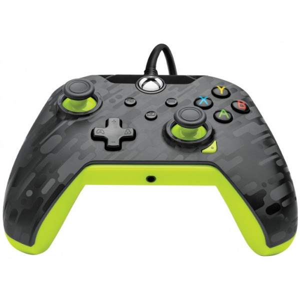 PDP Xbox vezetékes kontroller Series X|S/Xbox One/PC-hez (Electric Carbon) #4