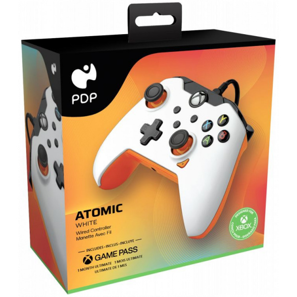 PDP Xbox vezetékes kontroller Series X|S/Xbox One/PC-hez (Atomic White) #5