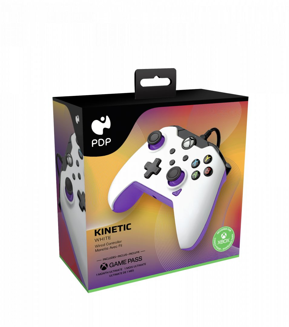 PDP Xbox vezetékes kontroller Series X|S/Xbox One/PC-hez (Kinetic White) #7