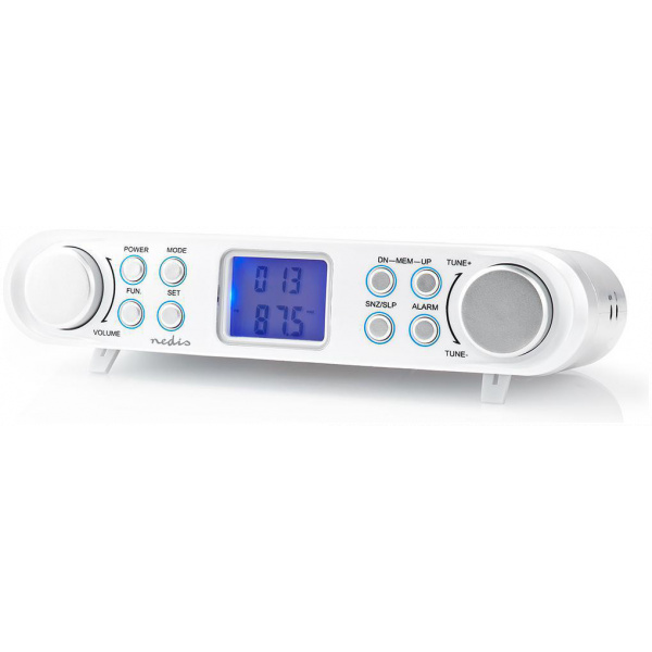 Nedis FM konyhai rádió, 1,5W (fehér) #2