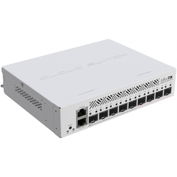 MikroTik CRS310-1G-5S-4S+IN 10-port Gbit switch SPF/SPF+ portokkal #3