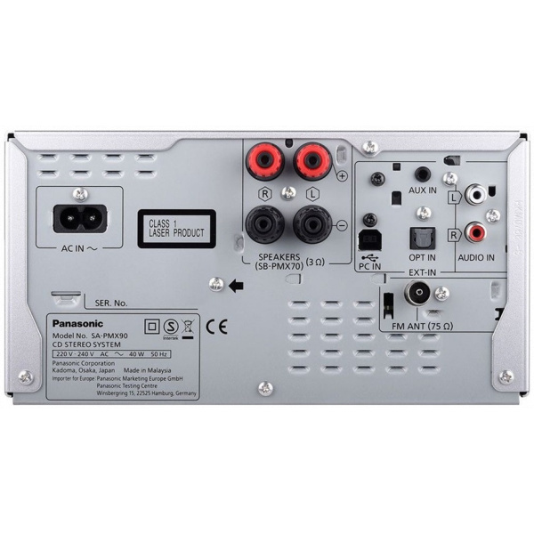 Panasonic SC-PMX90EG-K Mikro hifi (fekete) #4