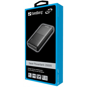 Sandberg Saver 20000 mAh Powerbank (fekete) #2