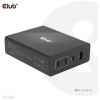 Club3D CAC-1906 4-port USB-A/C 132W GaN gyorstöltő PD3.0 támogatással #3