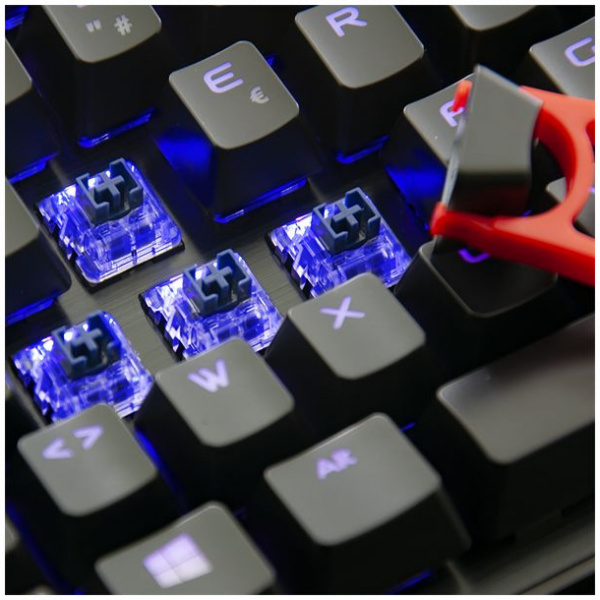 Spirit of Gamer XPERT K900 Optomechanikus Gamer billentyű (LED-es) #5