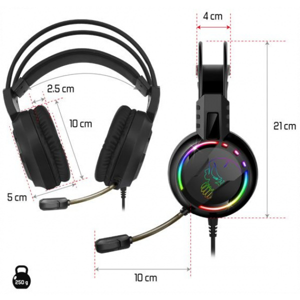 Spirit of Gamer PRO-H7 RGB Gaming Headset #9