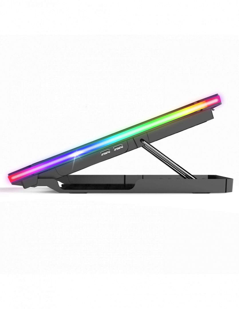 Spirit of Gamer Airblade 1200 notebook hűtő (kék+RGB LED) #4