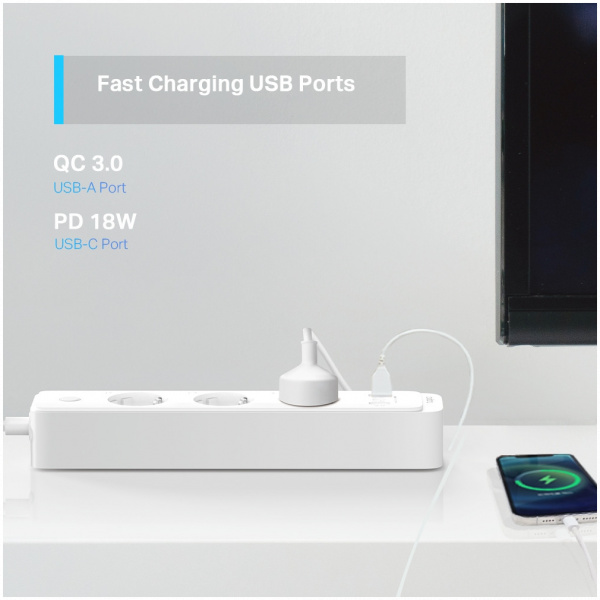 TP-Link Wi-Fi-s Okos elosztó Tapo P300 #3