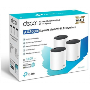 TP-Link AX3000 egész otthont lefedő Mesh Wi-Fi 6 rendszer DECO X55 (3-Pack) #2