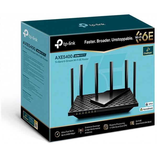 TP-Link AXE5400 háromsávos Gigabit Wi-Fi 6E Router Archer AXE75 #4