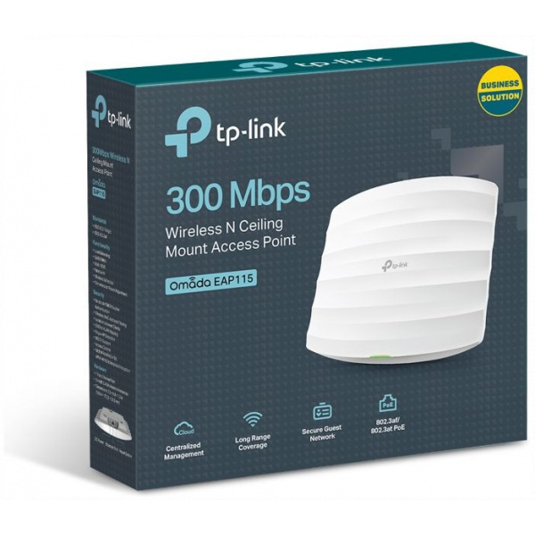 TP-Link 300Mbps Vezeték nélküli N plafonra szerelhető AP (EAP115) #2