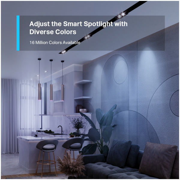 TP-Link Tapo L630 Okos Wi-Fi GU10 spot izzó, Multicolor #6
