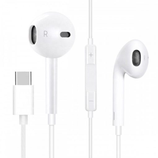 Platinet Fiesta USB-C fülbe dugható fülhallgató (fehér) #2