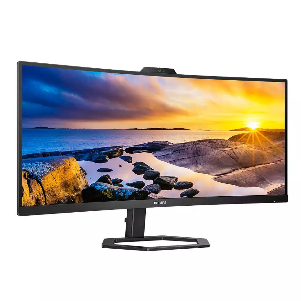 34" Philips 34E1C5600HE/00 ívelt LCD monitor Windows Hello webkamerával (VA LED) #3