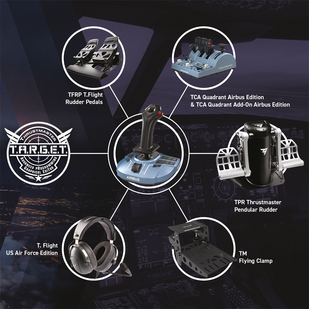 Thrustmaster TCA Sidestick X Airbus Edition USB Joystick #9