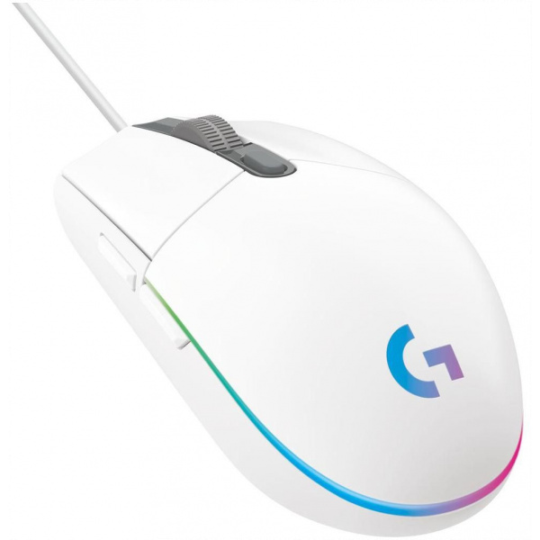 Logitech G102 Lightsync Gaming egér (fehér) #3