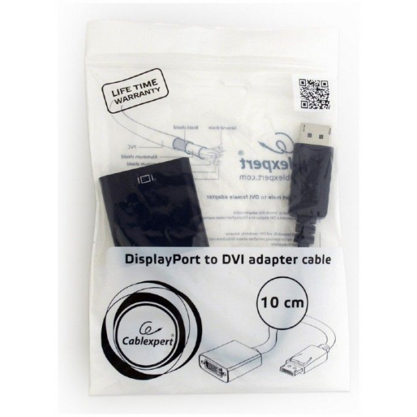 Gembird DisplayPort > DVI-I (24+5 pin) átalakító #3