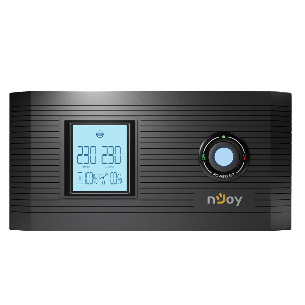 Njoy Aira 600 szinusz inverter, 2x Schuko, 12V DC > 230V AC (500W) #2