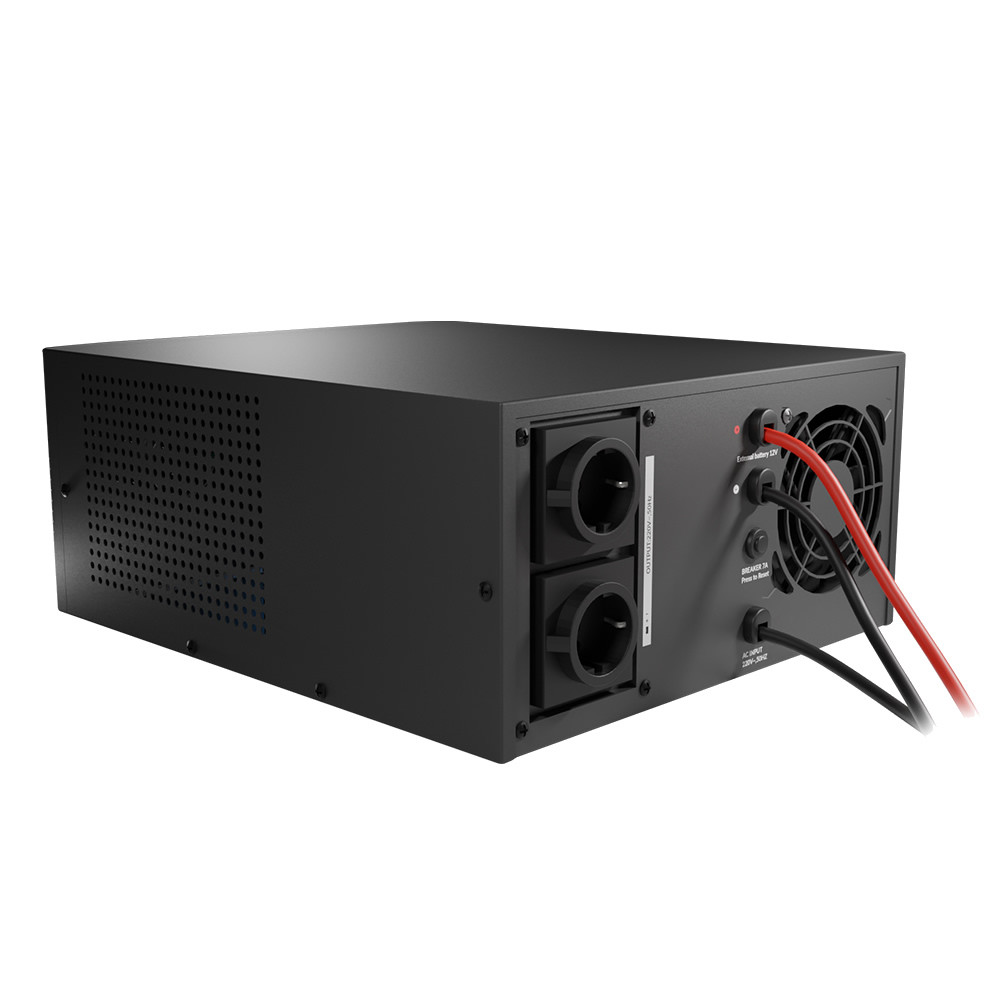 Njoy Aira 600 szinusz inverter, 2x Schuko, 12V DC > 230V AC (500W) #7